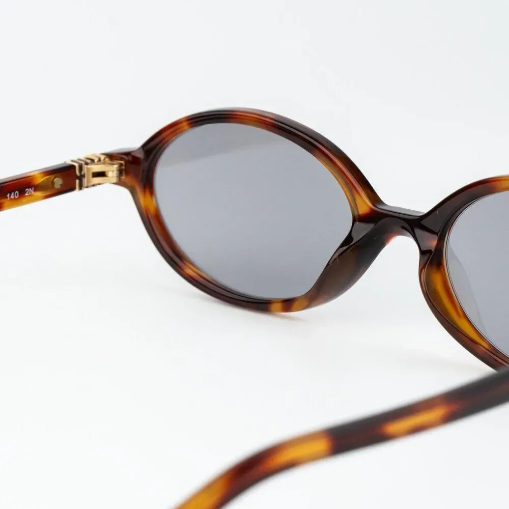 Miu Miu REGARD Women Sunglasses Havana Mahogany Grey MU04ZS 21C40O NEW AUTHENTIC